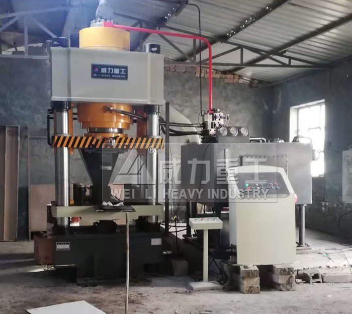 玻璃钢花盆成型复合材料液压机主机、液压泵和配电箱